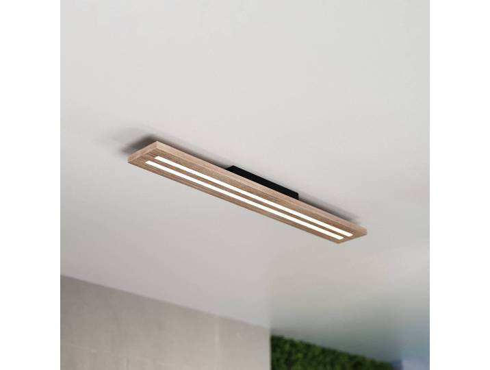 Deckenleuchte Woody MCJ, Holz hell, für Wohn- / Esszimmer, Holz, Modern, Deckenlampe