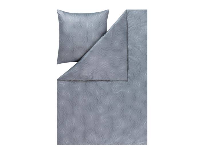 Estella Bettwäscheset, Graphitfarben, Textil, Graphik, 160x210 cm, Heimtextilien, Bettwäsche, Bettwäsche