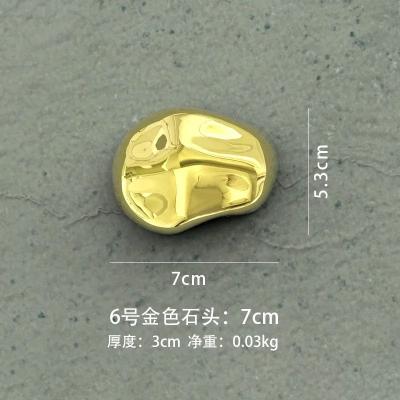 Uplift Treasures Abstract Stone Style Wall Hanging Pendant Decor golden7.6