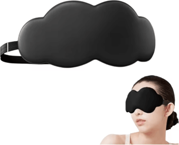 Inspire Essentials 3D Contoured Sleep Eye Mask cloud Style 1pc