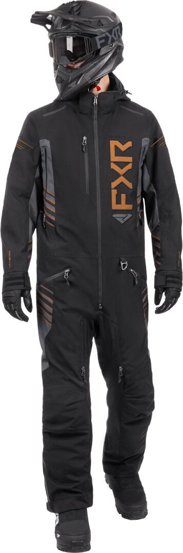 FXR Helium Lite 2025 1-Teiler Snowmobil Kombi, schwarz/bronze, L