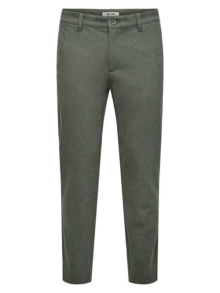 ONLY & SONS Chino "Mark" - Slim fit - in Grau - W29/L32