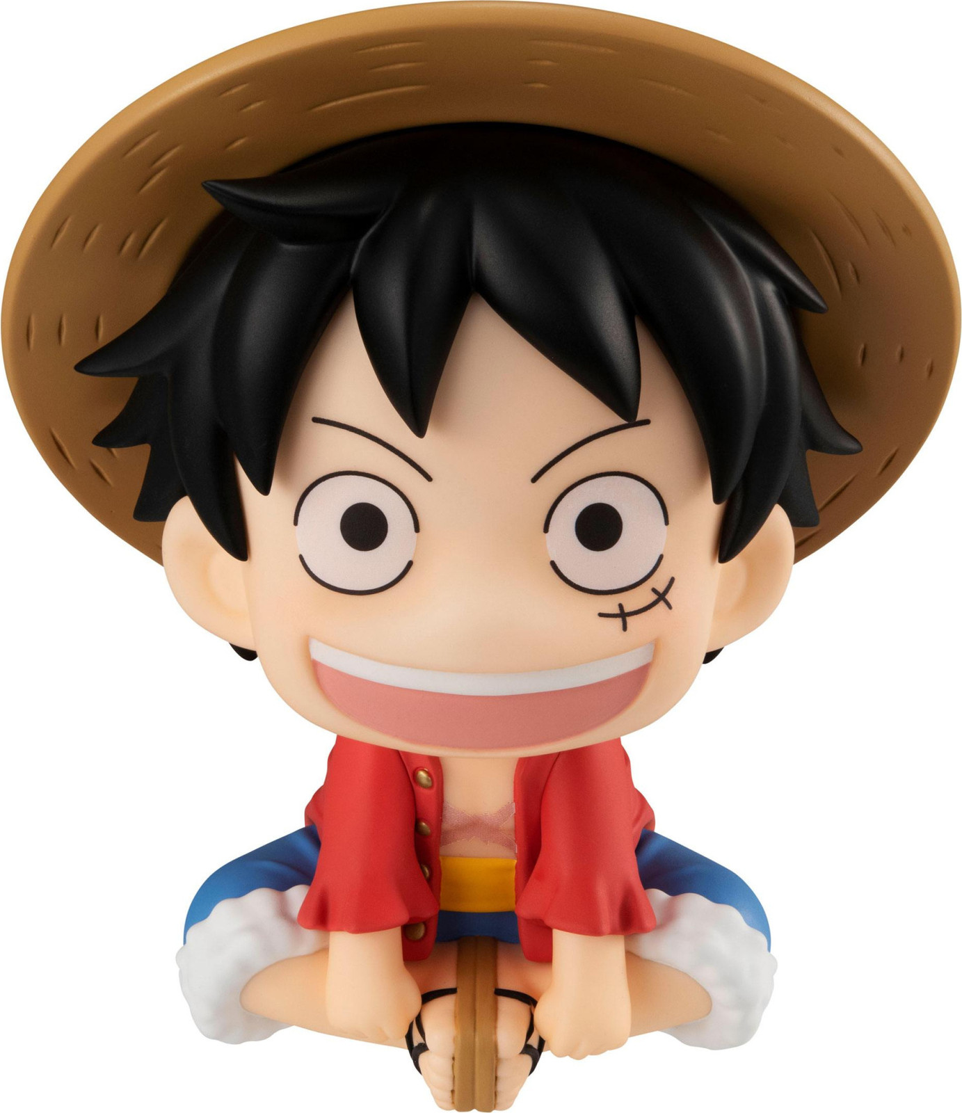 Megahouse One Piece Look Up PVC-beeldje Monkey D. Luffy, 11 cm