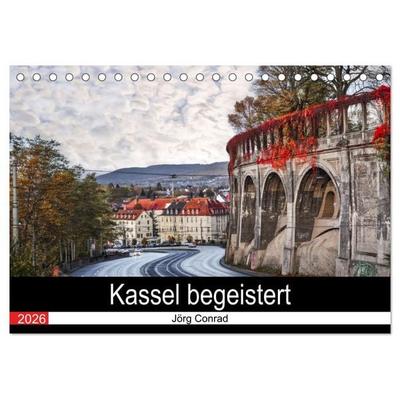 Kassel begeistert (Tischkalender 2026 DIN A5 quer), CALVENDO Monatskalender