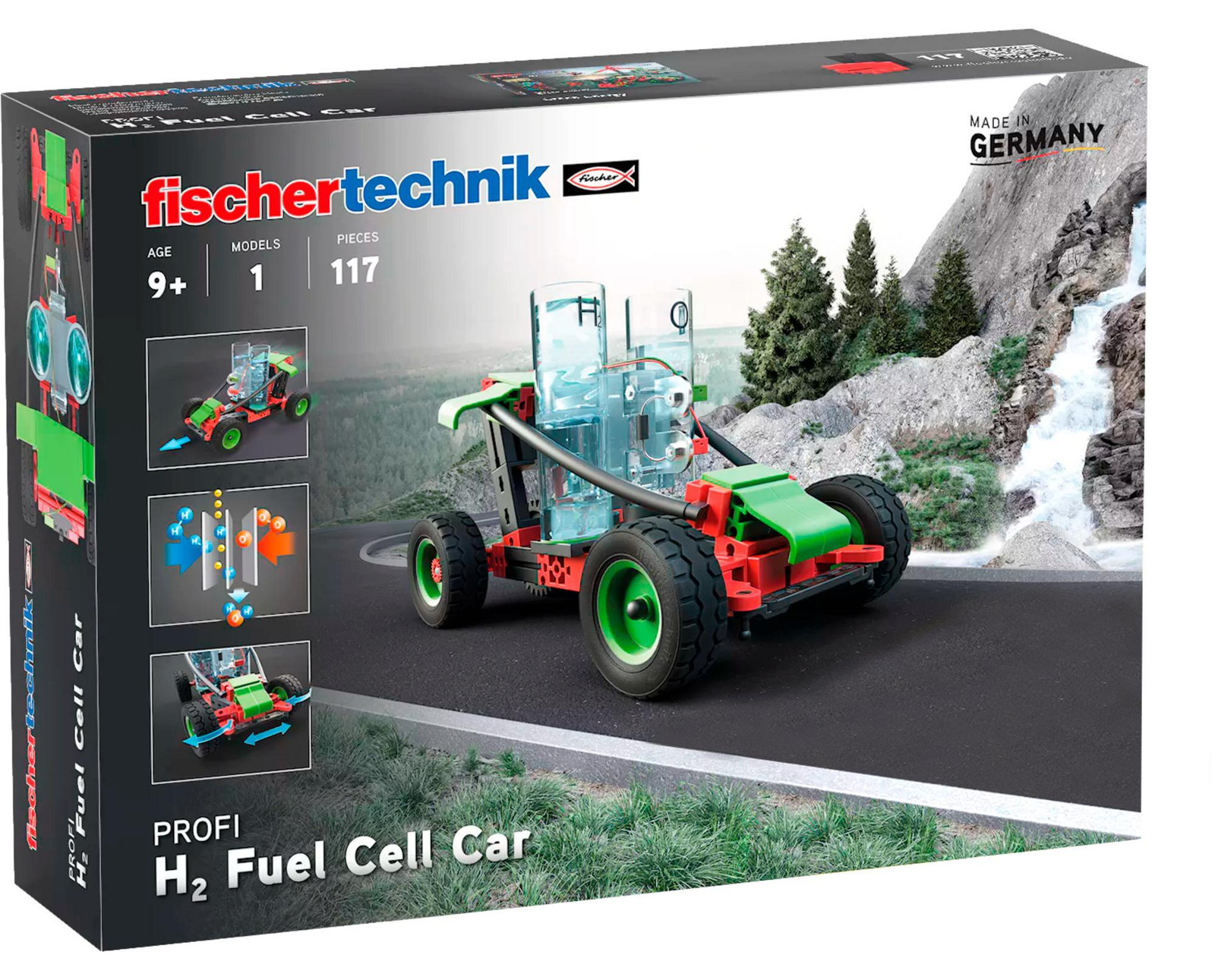 Fischertechnik STEM-set Wasserstofaangedreven auto