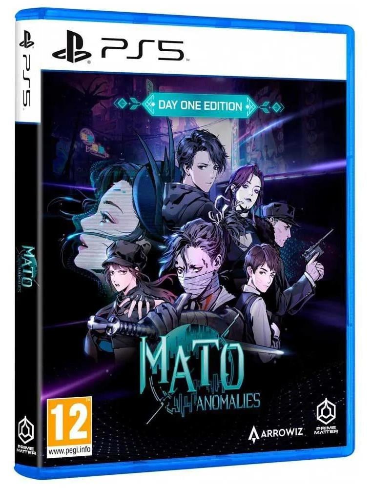 Sony PlayStation 5 Game Mato Anomalies Transparant PAL