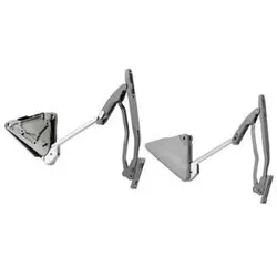 Möbel-Hochfaltbeschlag, Lift Advanced HF 9079610, einstellbar, Aluminium grau Si