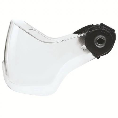 Uvex pronamic 9916200 Schutzvisier inkl. UV-Schutz, mit Antibeschlag-Schutz, mit Antikratz-Schutz Schwarz EN 166:2001, EN 170:2002
