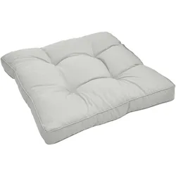 LOUNGEKISSEN Xluna Sitz 50/50/10 cm Hellgrau