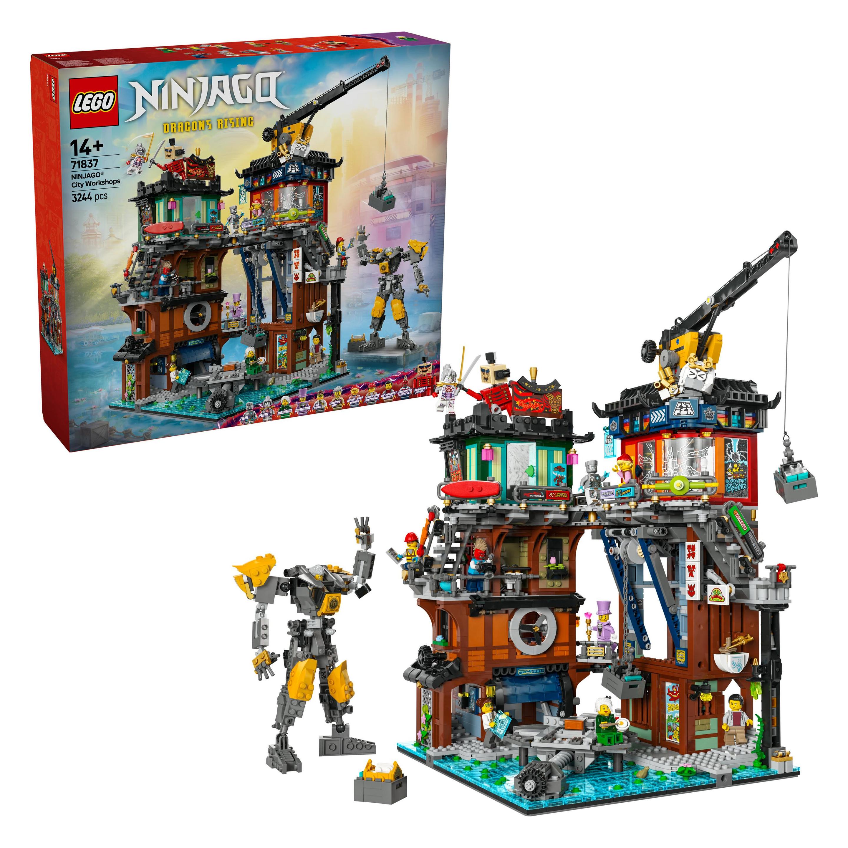 LEGO Ninjago City Werkstätten (71837, LEGO Ninjago, LEGO Seltene Sets) (71837)
