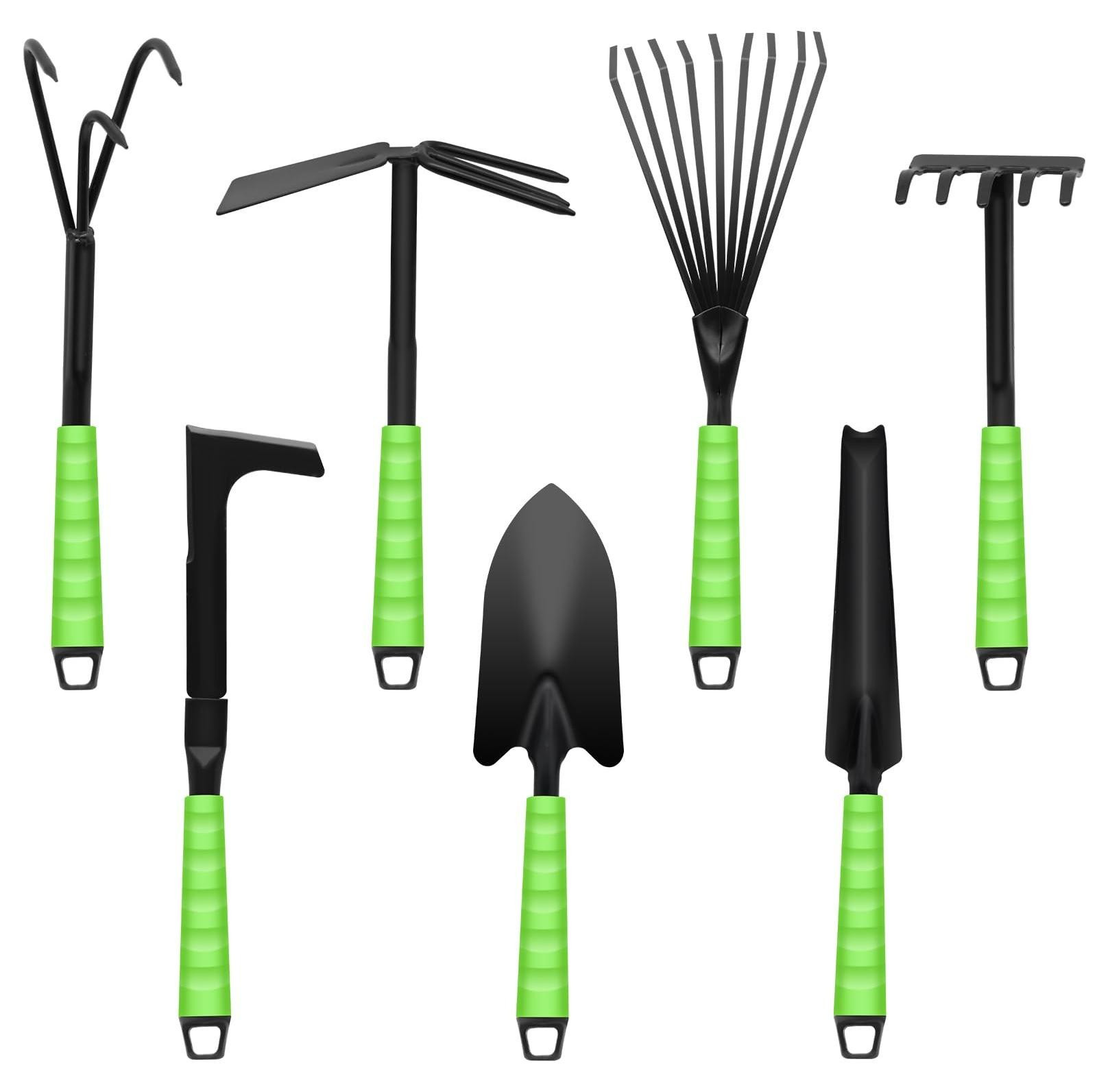 7-delige complete set tuingereedschap