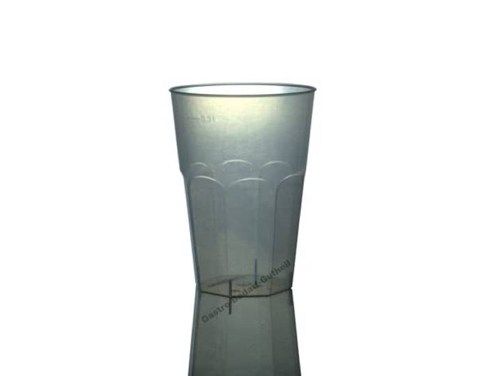 Gastro-Bedarf-Gutheil 450 bruchfeste Cocktail Becher Trinkbecher 0,3 l 300ml Mehrweg Mehrwegbecher aus hochwertigem PP Kunststoff als Trinkbecher Caipirinha