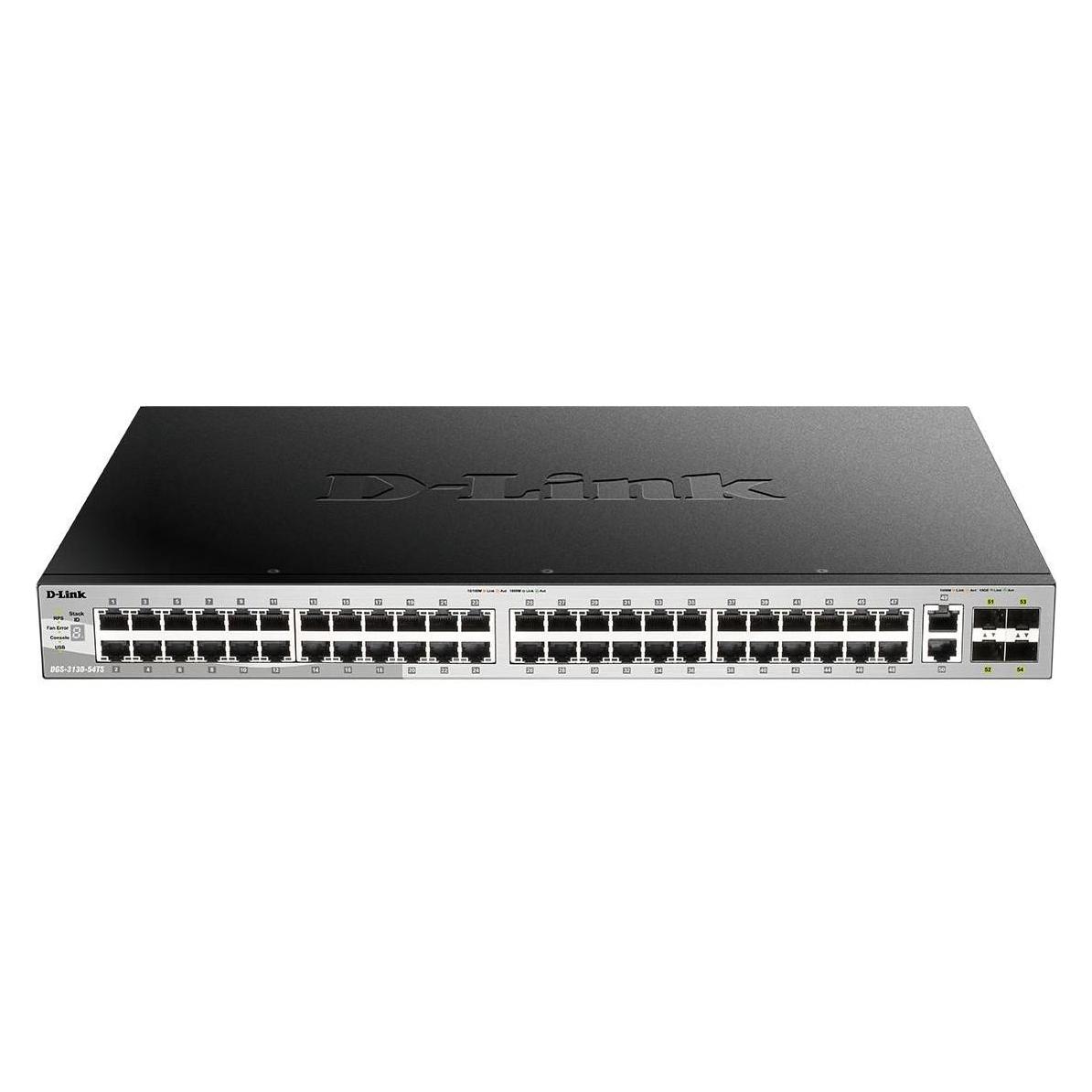 D-Link 54-Port Stackable Switch (54 Ports) (DGS-3130-54TS/E)