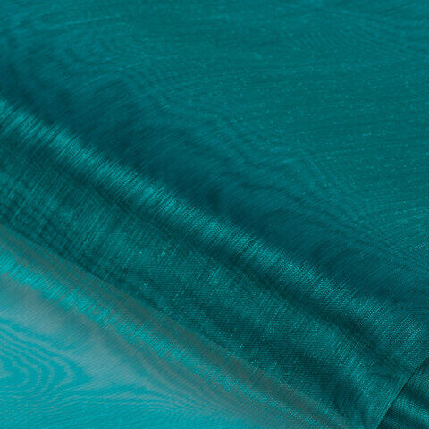 Organza "Delhi", petrol