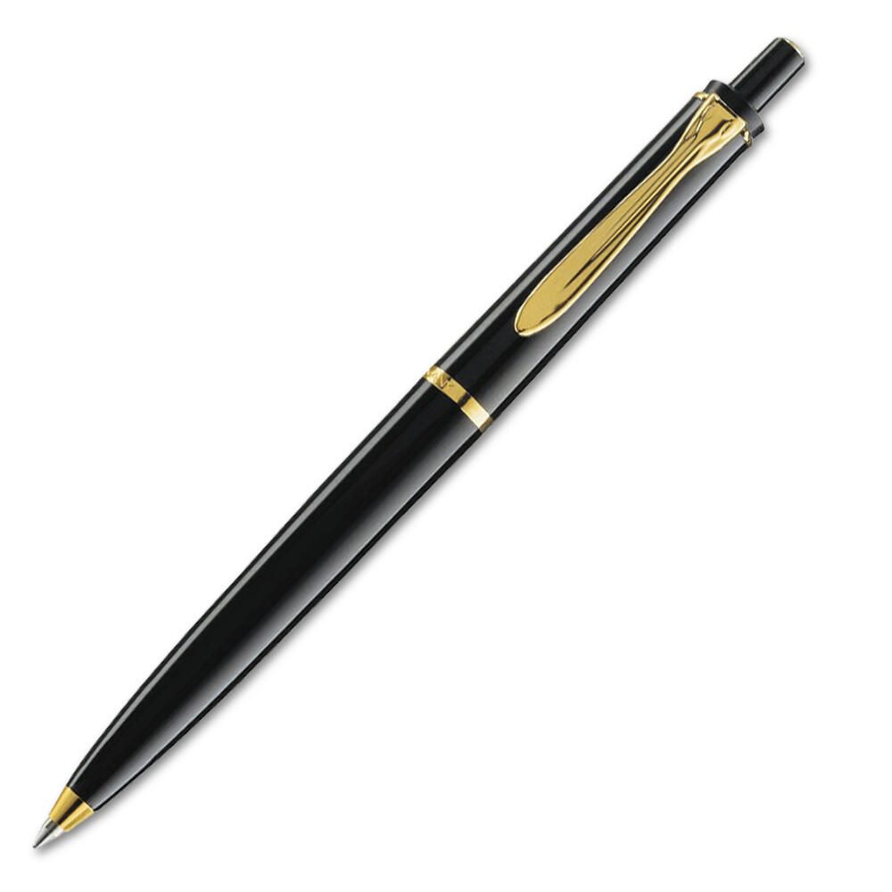 Pelikan Kugelschreiber Classic K200 schwarz/gold, Schreibfarbe: schwarz 100436191