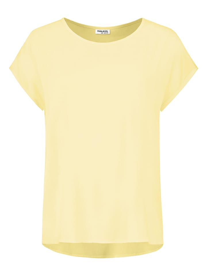 Sublevel Bluse in Hellgelb - M