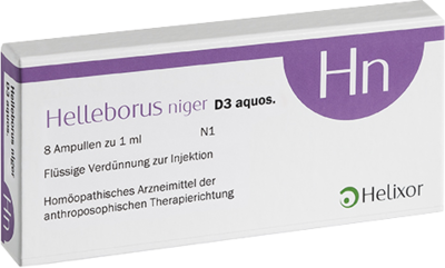 HELIXOR Heilmittel GmbH HELLEBORUS NIGER D 3 aquos.Ampullen 8 St 06328612