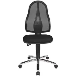 Topstar Bürostuhl »Point 60 Net« ohne Armlehnen schwarz