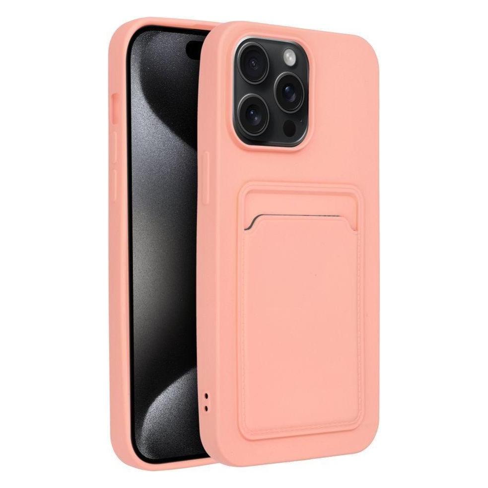 Riff Rückwandabdeckung OEM CARD Hülle für IPHONE 15 Pro Max rosa (Apple iPhone 15 Pro Max) (RF-CARD-IP15PMA-PI)