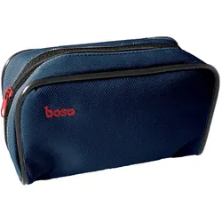 Reißverschluss-Etui groß blau für Blutdruckmessgerät