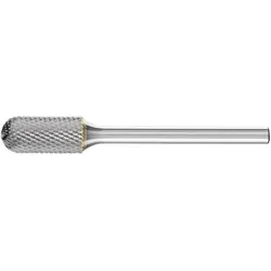 Pferd, Fräser, Frässtift Hartmetallfrässtift walzenrundförmig 6x18 mm Schaft ø 6 Zahnung 5 für universelle Anwen