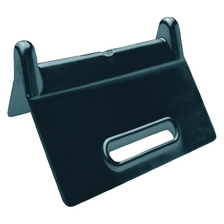 Dolezych Kantenschutzwinkel Schenkel-L.90x90mm schwarz o.Schlitz 4 St./Set (6000014)