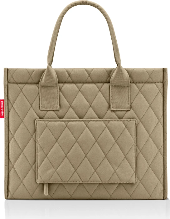 reisenthel Umhängetasche daily shopper business Polyester rhombus olive GP5046