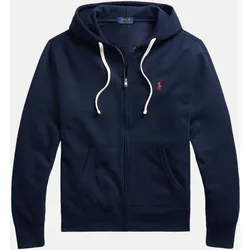 Kapuzenpullover mit Reißverschluss Blau XL