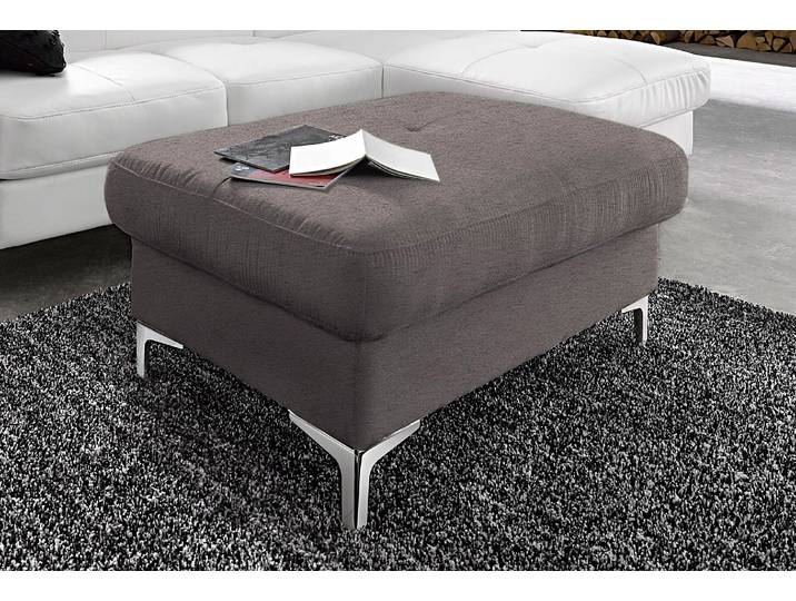 Hocker COTTA Sammy , grau, B:95cm H:47cm T:64cm, Hocker, Hocker