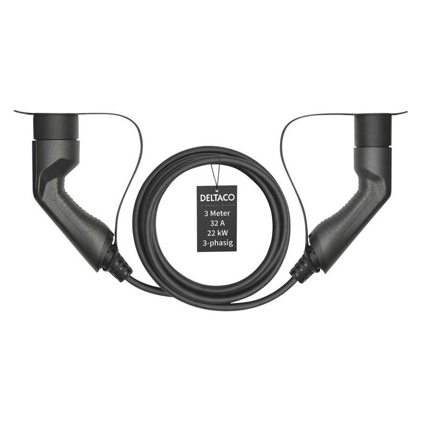 Deltaco EV-3203 (Typ 2, 22 kW, 32 A, 3 m) (EV-3203)