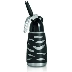 ISI Schlagsahnebereiter Dessert Whip Plus 0,25 Liter Schwarz, Rahmbläser, Schwarz