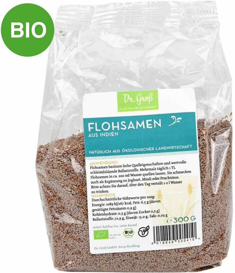 Flohsamen Bio 300g