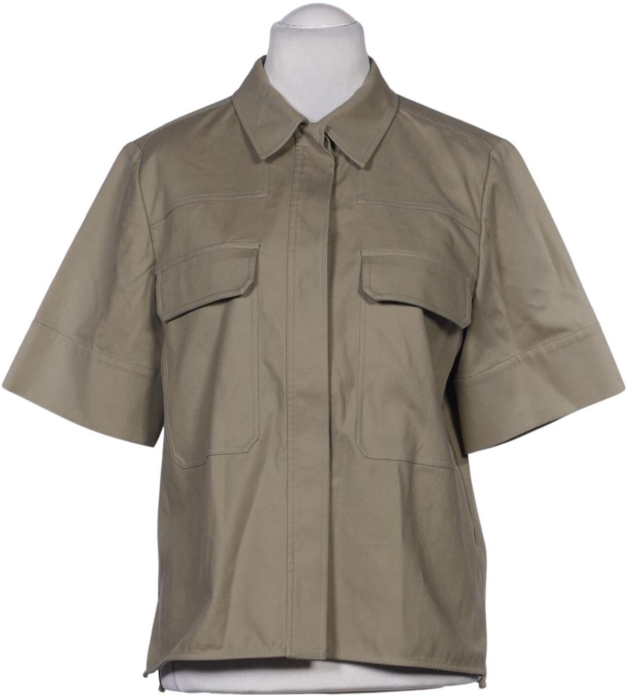 Equipment Damen Bluse, Beige, Gr. L, Elasthan / Baumwolle - Second Hand