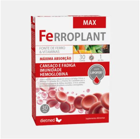 DIETMED® FERROPLANT MAX 30 COMPRIMIDOS