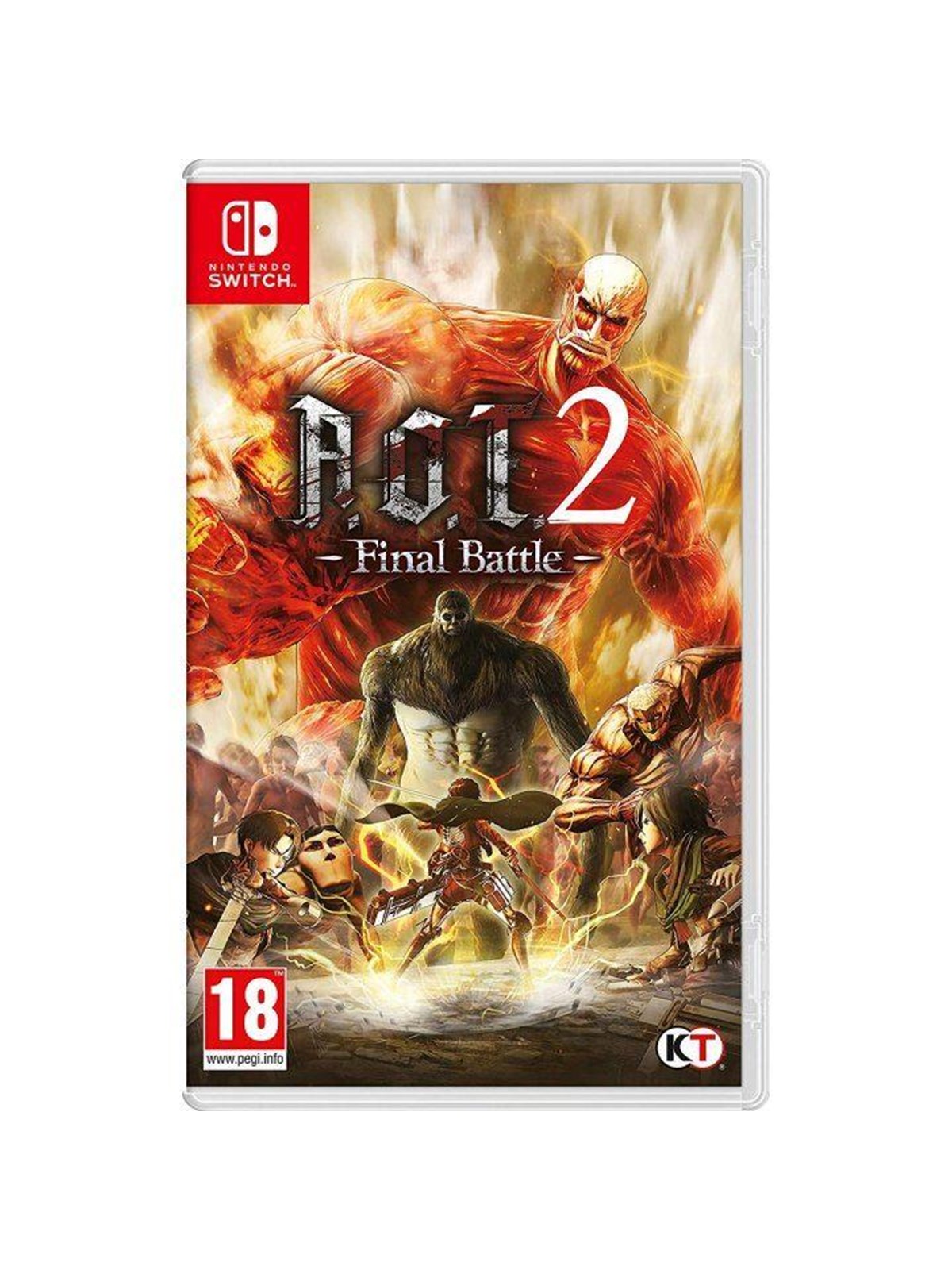 Attack on Titan 2: Final Battle - Nintendo Switch - Action - PEGI 18