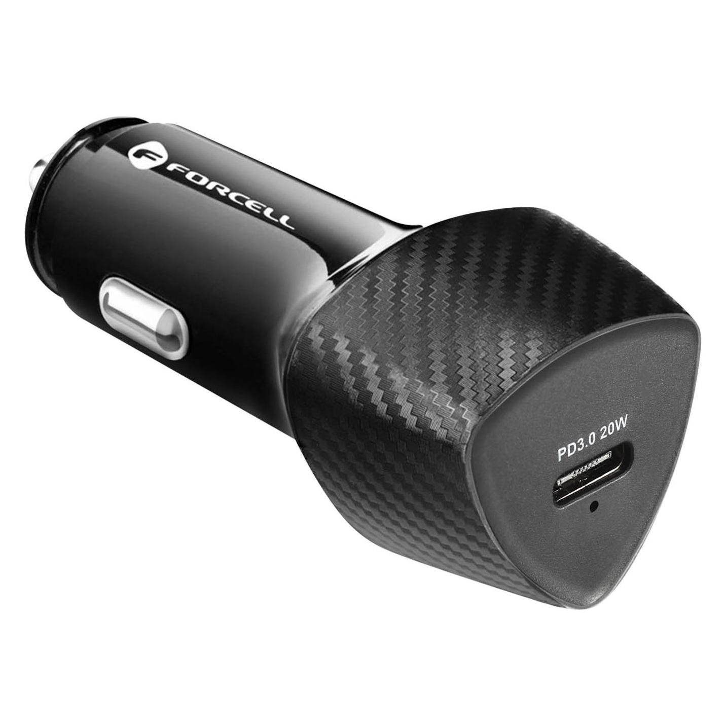 Forcell USB-C 20W Autoladegerät (5903396133817)