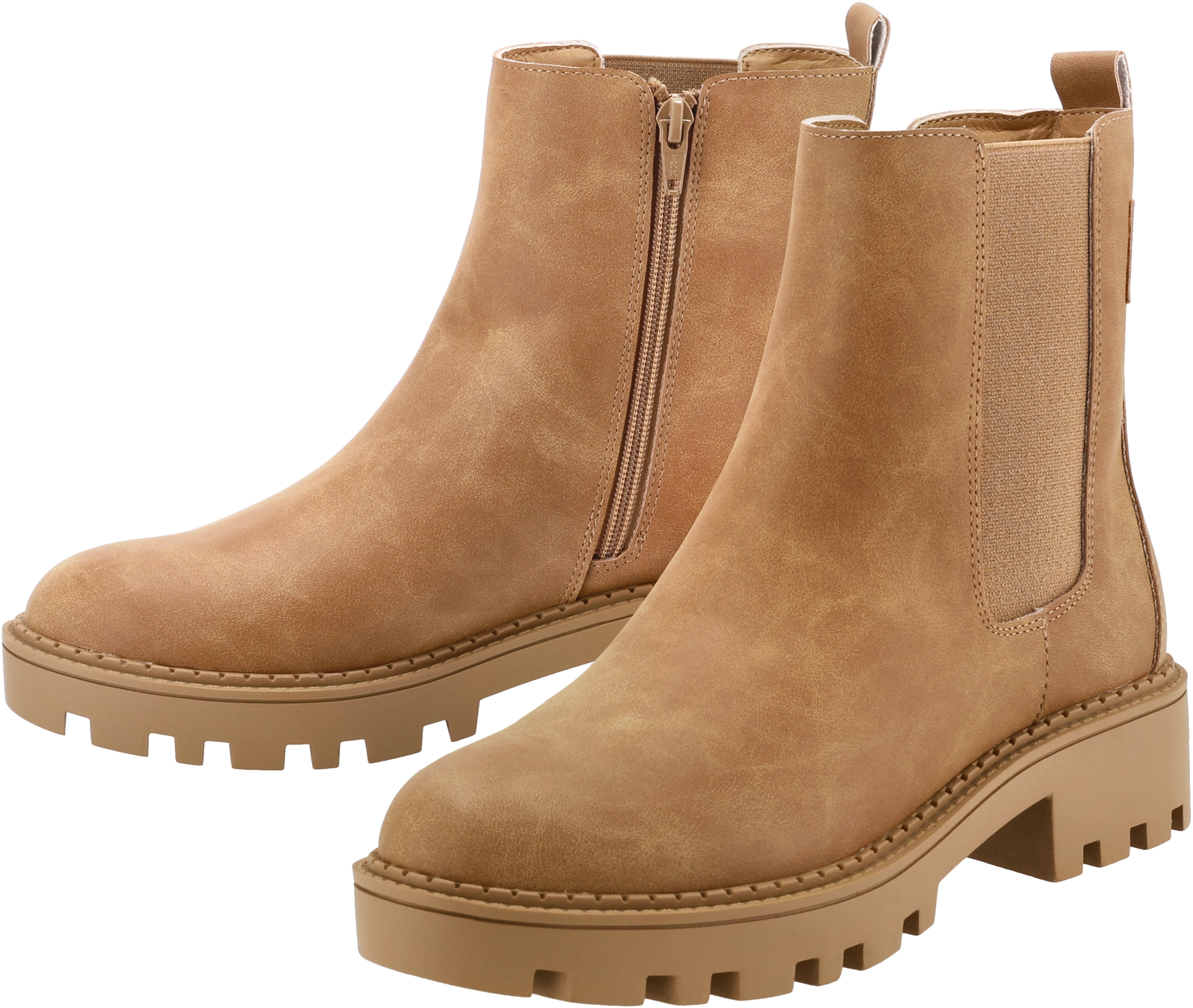 ESMARA® Damen Stiefeletten, mit seitlichem Elastikeinsatz