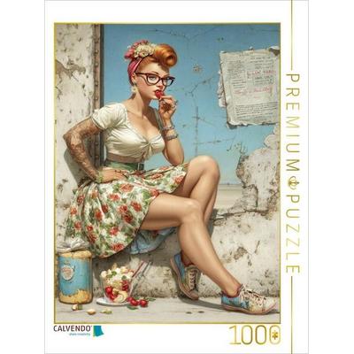 CALVENDO Puzzle Jetzt sitze ich hier | 1000 Teile Lege-Größe 64x48cm Foto-Puzzle für glückliche Stunden