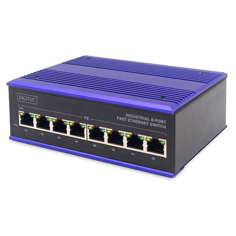 Digitus 8-Port Fast Ethernet Switch