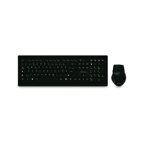 MediaRange Tastatur und Maus MROS104 Deutsch USB schwarz