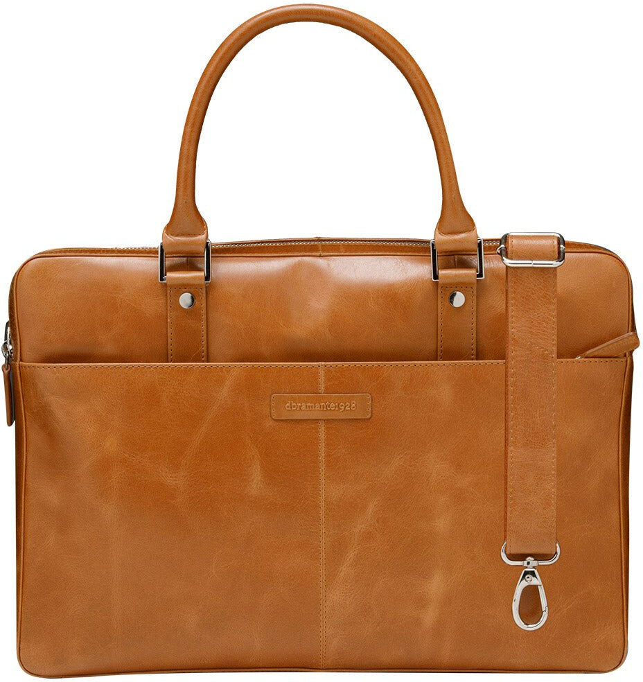dbramante1928 Rosenborg Business Ægte Læder MacBook / Laptop Taske (270 x 380mm) - Tan