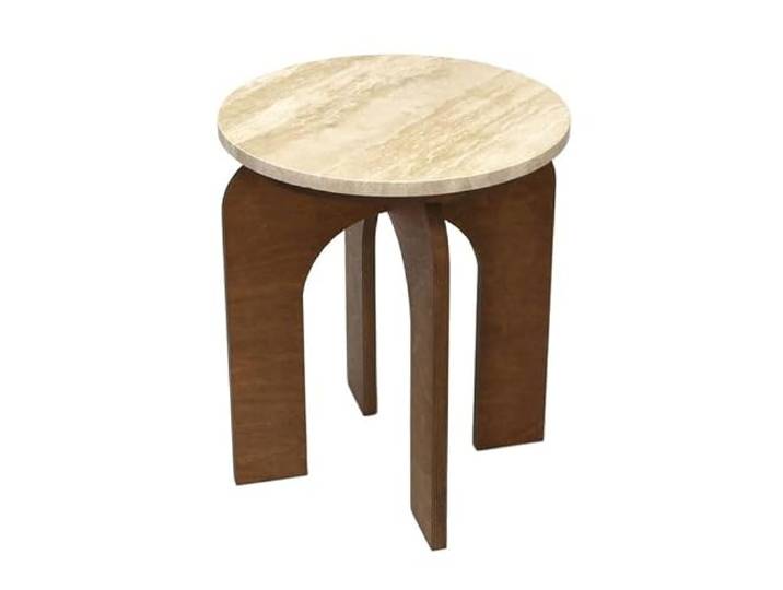 Beistelltisch für Wohnzimmer, Nachttisch für Schlafzimmer, kleiner runder Tisch, modern, für Kaffee, Wohnzimmer, Sofa, minimalistische Möbel aus Holz, Beistelltisch für Wohnzimmer Couchtisch