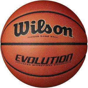 WILSON Basketball EVOLUTION, indoor, Größe 6, orange, 540 Gramm, Spielball