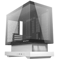 Darkflash Tech Darkflash F1 computer case (White) + 6 ARGB fans (ITX), PC Gehäuse, Weiss