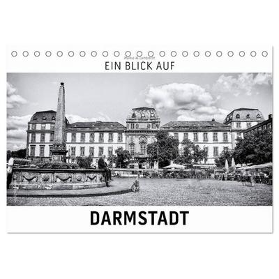Ein Blick auf Darmstadt (Tischkalender 2026 DIN A5 quer), CALVENDO Monatskalender