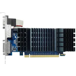 ASUS GeForce GT 730 Silent (2 GB, GDDR5), Grafikkarte, Blau, Schwarz, Silber