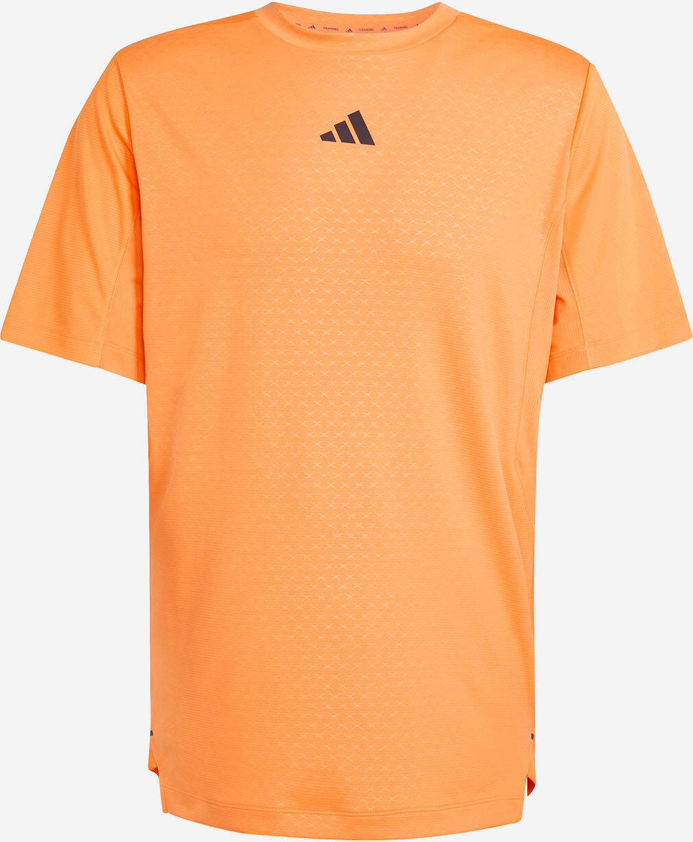 Adidas D4t Power M - T-shirt Training - Uomo - Arancione S