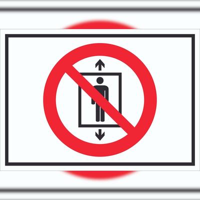 HB-Druck Personenbeförderung verboten Symbol Schild A2 (420x594mm)