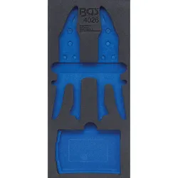 BGS Werkstattwageneinlage 1/3 leer für Art. 4026 - 4026-1