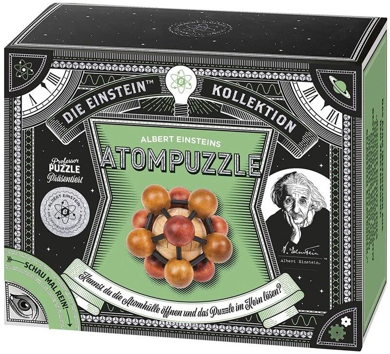 Professor Puzzle The Einstein Collection N°8 - Atom Puzzle
